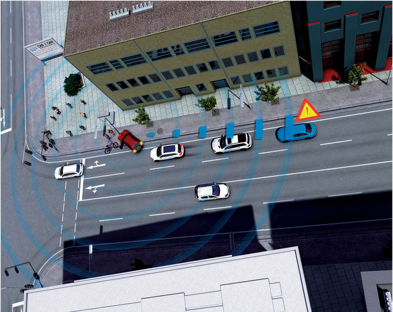 Illustration for article titled Audi Shows Cars Can Play Nice, Talk With Each Other To Save Gas, Lives